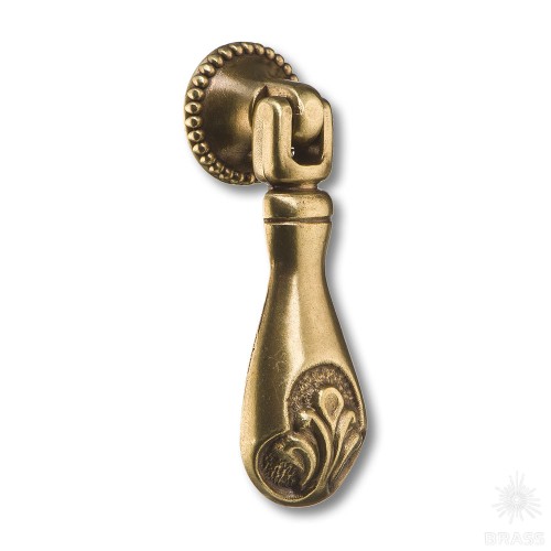 15.409.02.12 Ручка капля классика, античная бронза