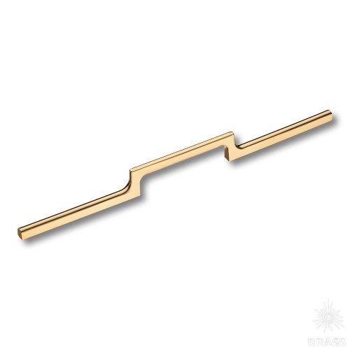 1112 320MP11 Ручка скоба модерн, глянцевое золото 320 мм