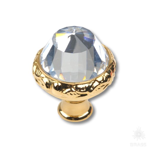 0Z5744.000.00 Ручка кнопка с кристаллом Swarovski эксклюзивная коллекция, глянцевое золото 0Z5744.000.00 Ручка кнопка с кристаллом Swarovski эксклюзивная коллекция, глянцевое золото