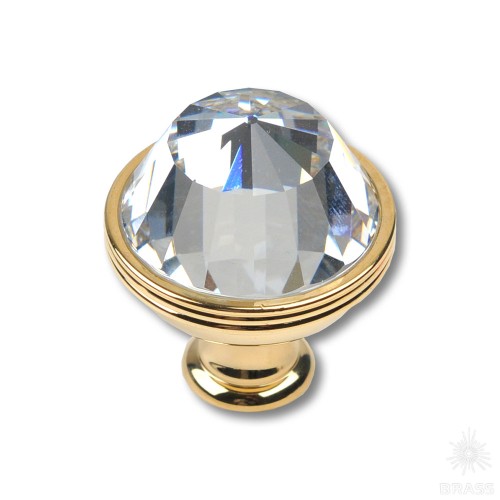0Z5738.000.00 Ручка кнопка с кристаллом Swarovski эксклюзивная коллекция, глянцевое золото 0Z5738.000.00 Ручка кнопка с кристаллом Swarovski эксклюзивная коллекция, глянцевое золото