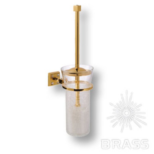 3504-72-003  Ёршик, латунь с кристаллами Swarovski, цвет - глянцевое золото