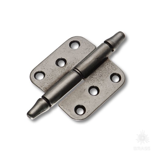 2720-53 Петля карточная левая, цвет старое серебро