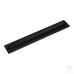 8020 0600 Matt Black Ручка скоба модерн H-Line Beta, матовый чёрный 256-256 мм