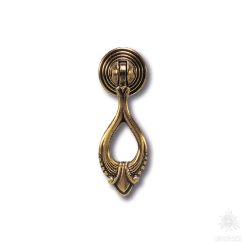 05.0040.B Ручка капля классика, старая бронза