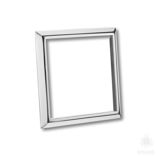 2081 Chrome Накладка декоративная современная классика, глянцевый хром 96 мм