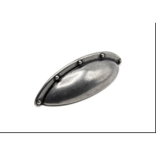 Ручка-скоба Shell 70.1959.58 глянцевое олово, 64/92, Metakor