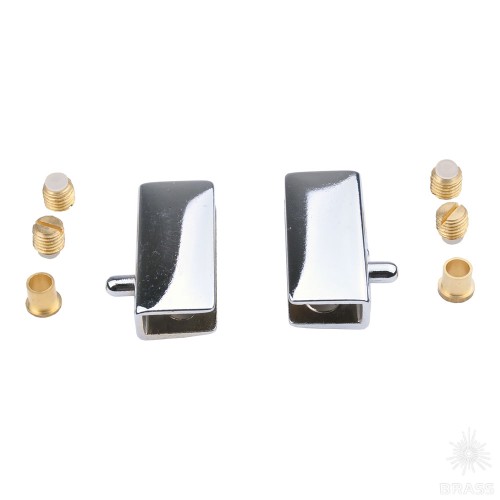 00861 Комплект петля для стеклянной двери (компл. 2 шт) Хром 00861 Комплект петля для стеклянной двери (компл. 2 шт) Хром