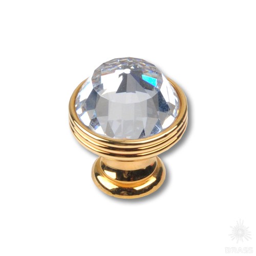 0Z5739.000.00 Ручка кнопка с кристаллом Swarovski эксклюзивная коллекция, глянцевое золото 0Z5739.000.00 Ручка кнопка с кристаллом Swarovski эксклюзивная коллекция, глянцевое золото
