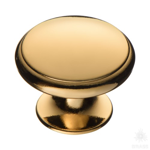 RANA-60 Ручка кнопка современная классика, глянцевое золото