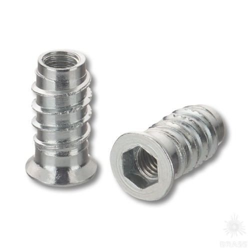 12.10.265-0 Футорка ввертная, M6 x 20 мм, сталь