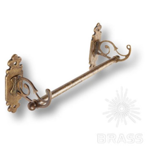 131086 Держатель для полотенец, латунь, цвет - старая бронза 131086 Держатель для полотенец, латунь, цвет - старая бронза