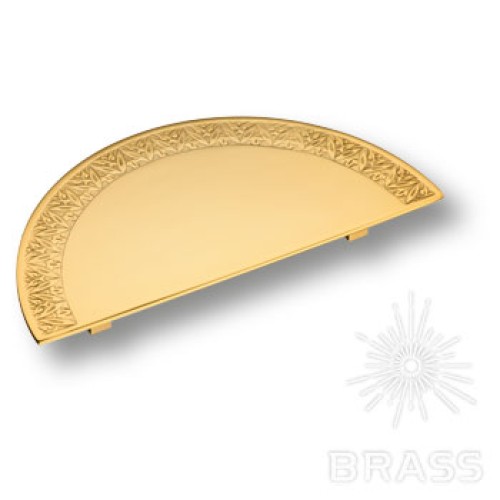 07181-003-R30 Ручка скоба модерн латунь, глянцевое золото 192 мм