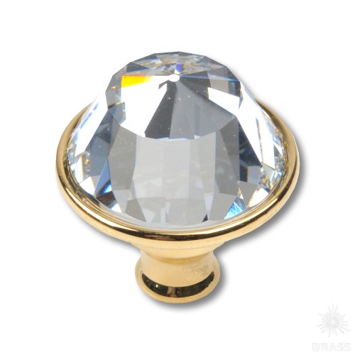 0Z5741.000.00 Ручка кнопка с кристаллом Swarovski эксклюзивная коллекция, глянцевое золото 0Z5741.000.00 Ручка кнопка с кристаллом Swarovski эксклюзивная коллекция, глянцевое золото