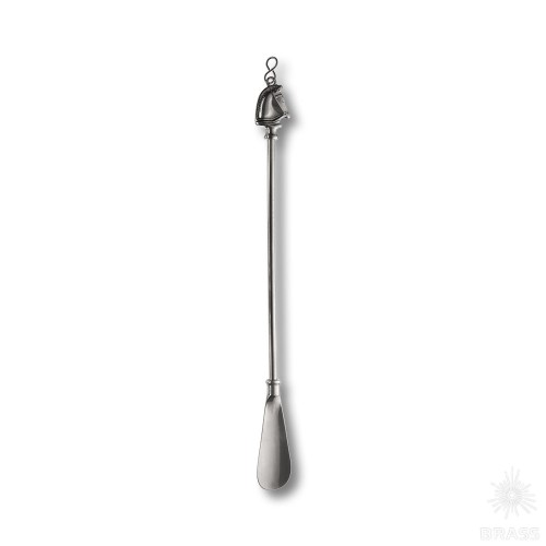 140676 Ложка для обуви "Лошадь" (большая), цвет серебро