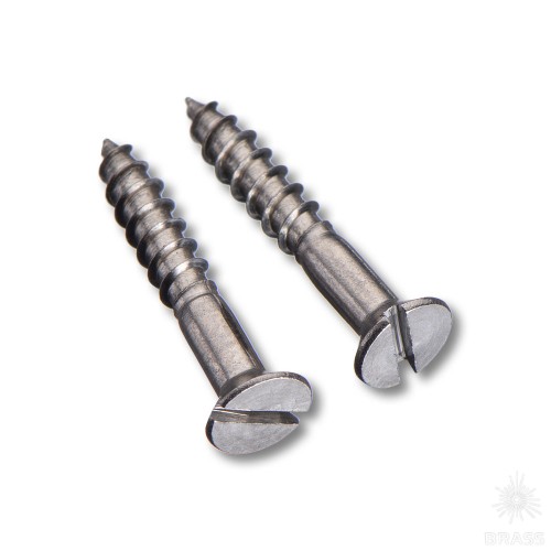 Шуруп с потайной головкой прямой шлиц DIN 97, А2 2,5x16 PU=S