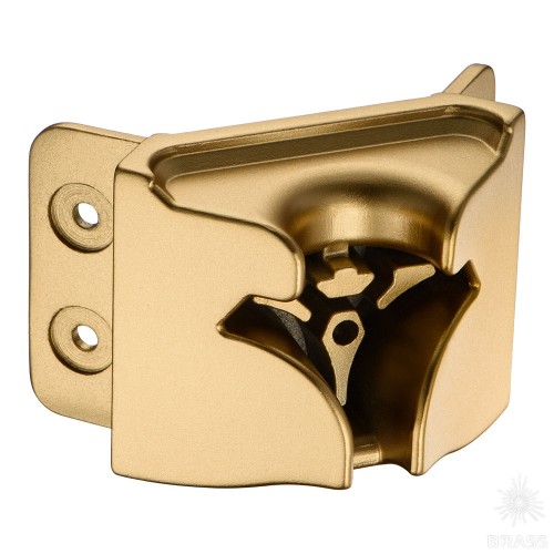 2394 Gold Varak Baza Коннектор для мебельной опоры CRUZ, матовое золото