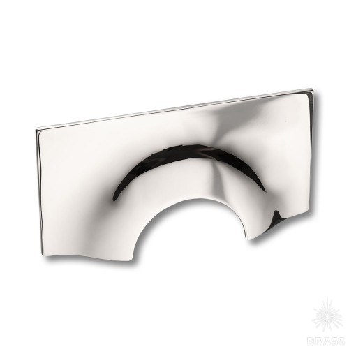 052964N Ручка скоба - латунь,  модерн, никель 64 мм