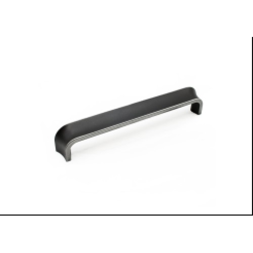 Ручка-скоба Verona 19.4149.79, черный c серебром, 160/177, Metakor