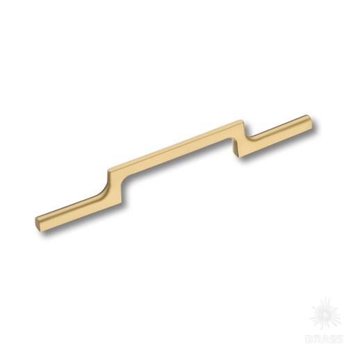 1112 128MP35 Ручка скоба модерн, матовое золото 128 мм