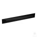8050 0400 Matt Black Ручка скоба модерн L-Line Beta, матовый чёрный 128-128 мм