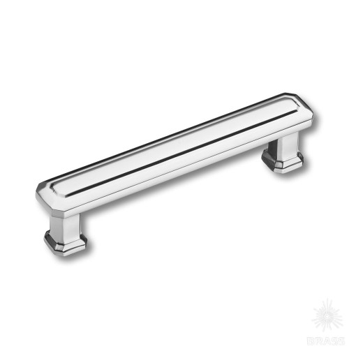 1101 096MP02 Ручка скоба современная классика, глянцевый хром 96 мм 1101 096MP02 Ручка скоба современная классика, глянцевый хром 96 мм