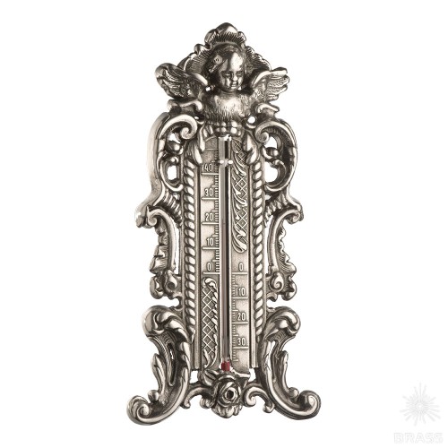 141119-B Термометр "Ангел", латунь, цвет серебро