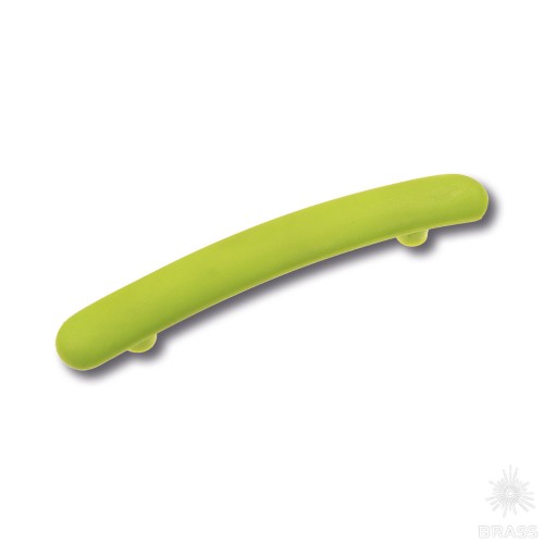 02.0478.128.069 Ручка скоба детская, цвет салатовый 128 мм 02.0478.128.069 Ручка скоба детская, цвет салатовый 128 мм