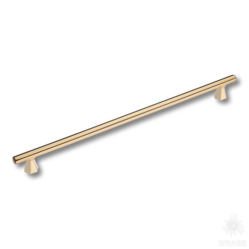 1108 320MP11 Ручка скоба современная классика, глянцевое золото 320 мм