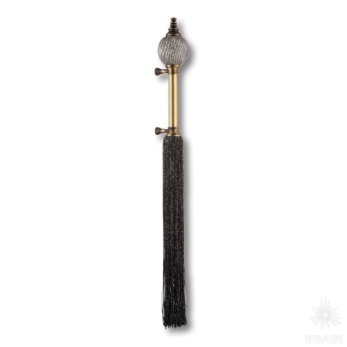 SULTAN-41-128-BLACK-BLACK Ручка скоба 128 мм