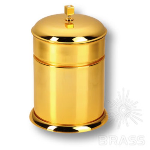 3512-72-003 Ведро, латунь с кристаллами Swarovski, цвет - глянцевое золото