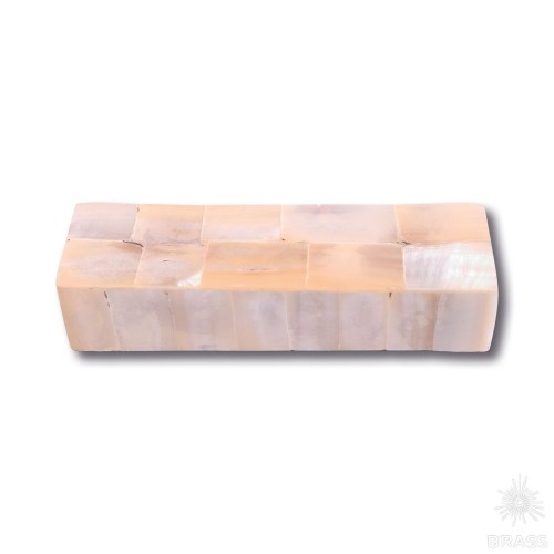 103A1 Ручка скоба, натуральный перламутр 64 мм