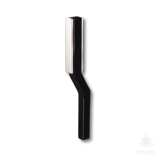 775-64-Chrome-Black Ручка скоба, глянцевый хром с чёрной вставкой 64 мм 775-64-Chrome-Black Ручка скоба, глянцевый хром с чёрной вставкой 64 мм