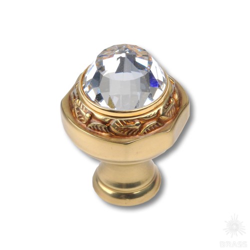 0Z5746.000.43 Ручка кнопка с кристаллом Swarovski эксклюзивная коллекция, матовое золото 0Z5746.000.43 Ручка кнопка с кристаллом Swarovski эксклюзивная коллекция, матовое золото