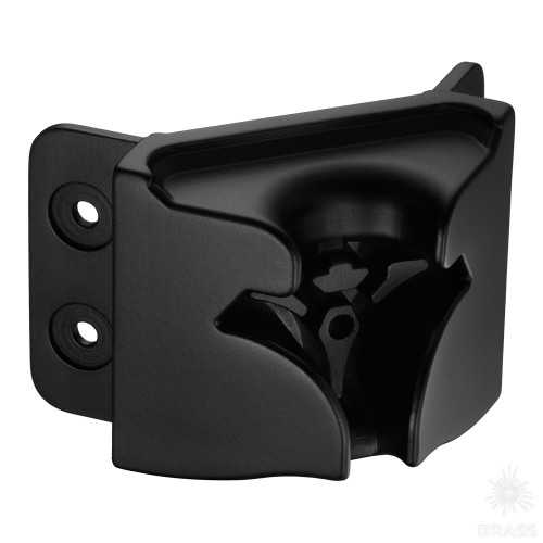 2394 Matt Black Baza Коннектор для мебельной опоры CRUZ, чёрный матовый