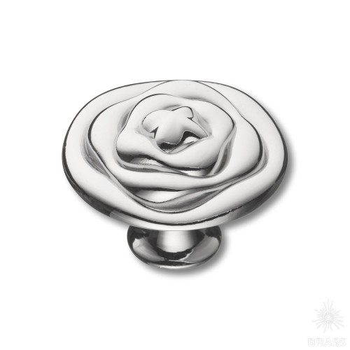 107-Chrome Ручка кнопка, глянцевый хром 107-Chrome Ручка кнопка, глянцевый хром