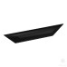 8060 0300 Matt Black Ручка скоба модерн L-Line Gama, матовый чёрный 192 мм