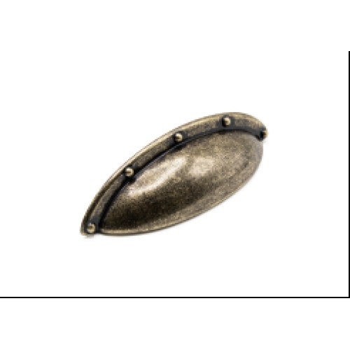 Ручка-скоба Shell 19.1959.48 темная бронза, 64/92, Metakor