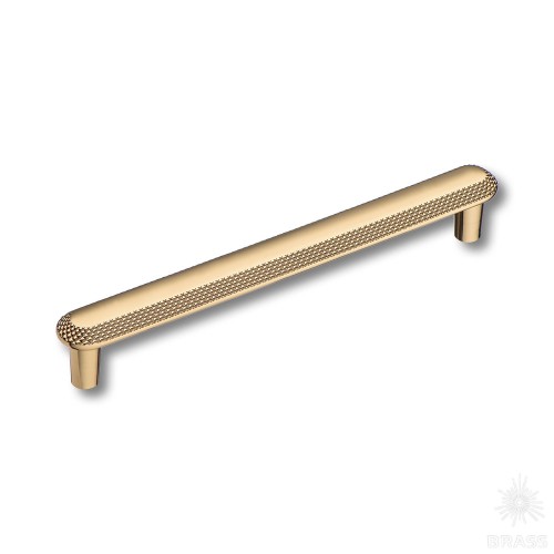 1102 160MP11 Ручка скоба современная классика, глянцевое золото 160 мм