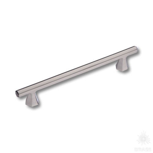 1108 160MP08 Ручка скоба современная классика, сатин-никель 160 мм