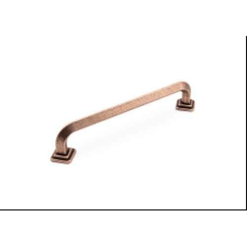 Ручка-скоба Tower Square 19.4099.50 состаренная матовая медь 160/188, Metakor Ручка-скоба Tower Square 19.4099.50 состаренная матовая медь 160/188, Metakor