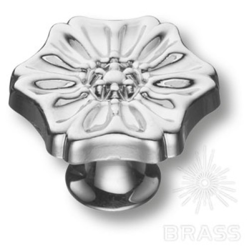 110-Chrome Ручка кнопка, глянцевый хром 110-Chrome Ручка кнопка, глянцевый хром